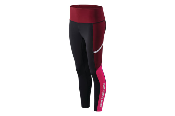 NNEKG Balance Womens Sport Fashion Tight (Black Red Size S)