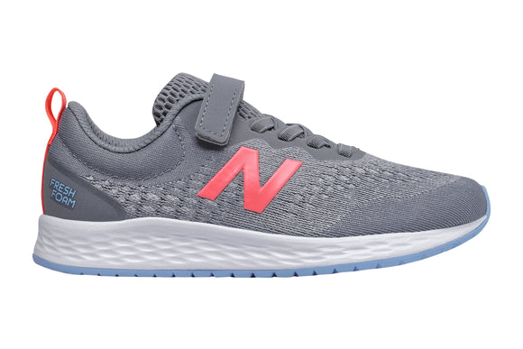 NNEKG Balance Girls Arishi V3 Running Shoe (Grey Size 11 US)