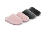NNEKGE Shearling Slip On Slippers (Pink Size 10M 11W US)