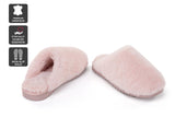 NNEKG Shearling Slip On Slippers (Pink Size 6M 7W US)