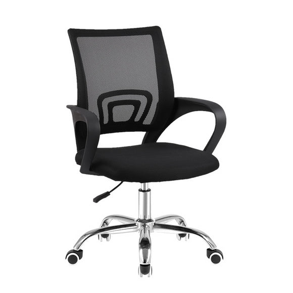 NNEDSZ Office Chair Gaming Chair Computer Mesh Chairs Executive Mid Back Black