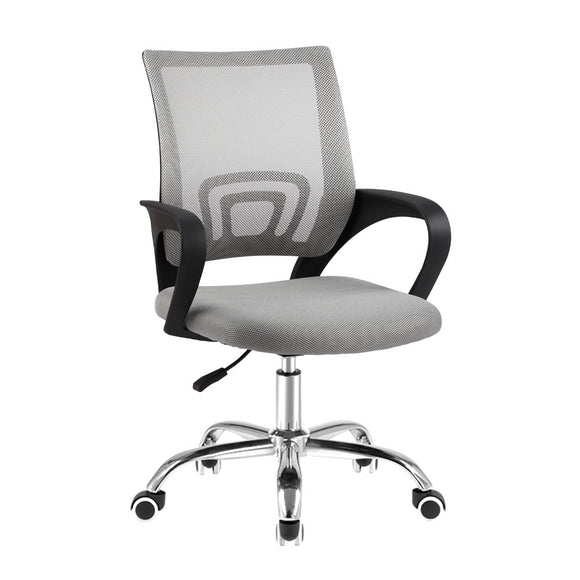 NNEDSZ Office Chair Gaming Chair Computer Mesh Chairs Executive Mid Back Grey