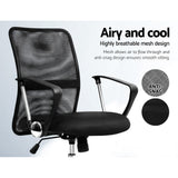 NNEDSZ Office Chair Gaming Chair Computer Mesh Chairs Executive Mid Back Black