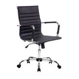 NNEDSZ Gaming Office Chair Computer Desk Chairs Home Work Study Black Mid Back