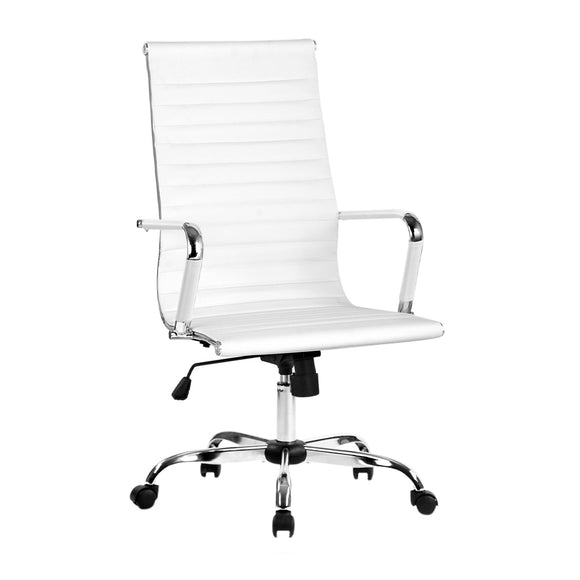 NNEDSZ Gaming Office Chair Computer Desk Chairs Home Work Study White High Back
