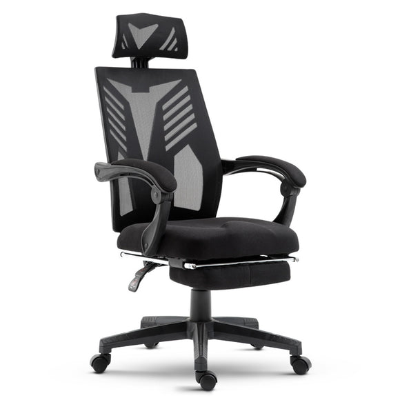 NNEDSZ  Gaming Office Chair Computer Desk Chair Home Work Recliner Black