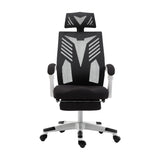 NNEDSZ Gaming Office Chair Computer Desk Chair Home Work Recliner White