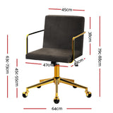 NNEDSZ Velvet Office Chair Executive Computer Chairs Adjustable Desk Chair Armchair