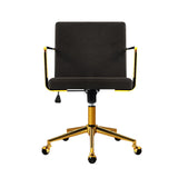 NNEDSZ Velvet Office Chair Executive Computer Chairs Adjustable Desk Chair Armchair