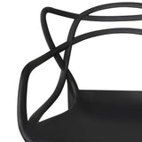 NNEDSZ PP Outdoor Dining Chairs X4 Portable Stackable Chair Patio Furniture