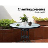 NNEDSZ Outdoor Dining Chairs Bistro Patio Furniture Chair Wicker Garden Extra Large Tea Coffee Cafe Bar Set
