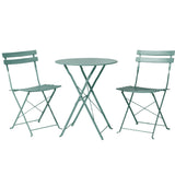 NNEDSZ Outdoor Setting Table and Chairs Bistro Set Folding Patio Furniture