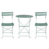 NNEDSZ Outdoor Setting Table and Chairs Bistro Set Folding Patio Furniture
