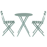 NNEDSZ Outdoor Setting Table and Chairs Bistro Set Folding Patio Furniture