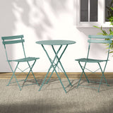 NNEDSZ Outdoor Setting Table and Chairs Bistro Set Folding Patio Furniture