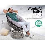 NNEDSZ Papasan Chair - Grey