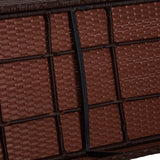 NNEDSZ 4-piece Wicker Outdoor Set - Brown