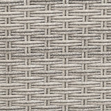 NNEDSZ Set of 2 Recliner Chairs Sun lounge Outdoor Furniture Setting Patio Wicker Sofa Grey