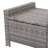 NNEDSZ Set of 2 Sun lounge Recliner Chair Wicker Lounger Sofa Day Bed Outdoor Chairs Patio Furniture Garden Cushion Ottoman Gardeon