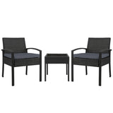 NNEDSZ 3-piece Outdoor Set - Black