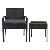 NNEDSZ 3-piece Outdoor Set - Black