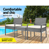 NNEDSZ 3-piece Outdoor Set - Grey
