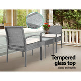 NNEDSZ 3-piece Outdoor Set - Grey