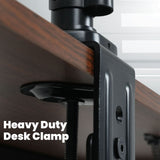 NNEMB Triple Computer Monitor Mount Stand for Desk with 3 Adjustable Arm Holder for 15 to 32 inch Displays