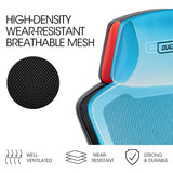 NNEMB Ergonomic Gaming Desk Chair-Height Adjustable Lumbar Support-Mesh Fabric-Faux Leather-Headrest-Black/Red
