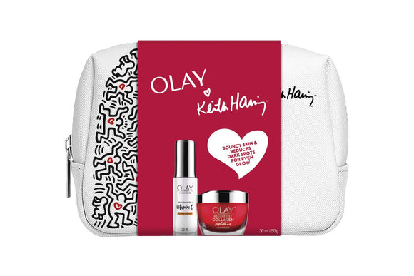 NNEKG Olay Regenerist Collagen Peptide24 Moisturiser 50g + Olay Luminous Niacinamide+ Vitamin C Super