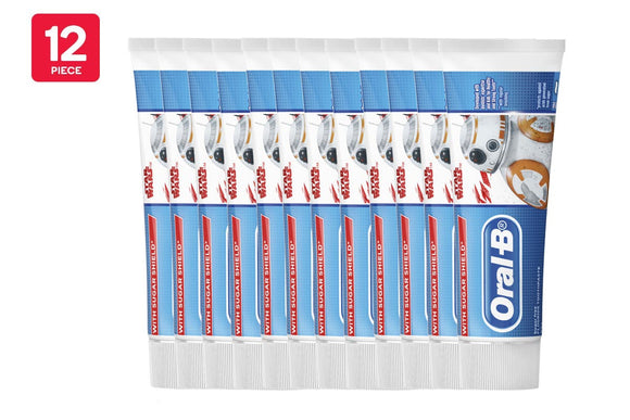 NNEKG Oral B Junior Paste Star Wars 92g 12 Pack