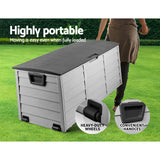 NNEDSZ 290L Outdoor Storage Box - Black