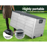 NNEDSZ 290L Outdoor Storage Box - Grey