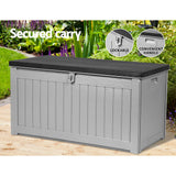 NNEDSZ Outdoor Storage Box Bench Seat 190L