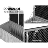 NNEDSZ Outdoor Storage Box Bench Seat 390L