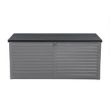 NNEDSZ Outdoor Storage Box 490L Bench Seat Indoor Garden Toy Tool Sheds Chest