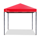 NNEMB 3x3m Folding Gazebo Shade Outdoor Pop-Up Red Foldable Marquee