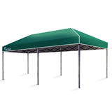 NNEMB 3x6m Folding Gazebo Shade Outdoor Green Foldable Marquee Pop-Up