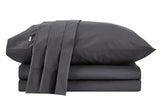 NNEKG 300TC Classic Percale Sheet Set (Charcoal King)