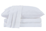 NNEKG 300TC Classic Percale Sheet Set (White Queen)