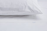 NNEKG 300TC Classic Percale Sheet Set (White Queen)