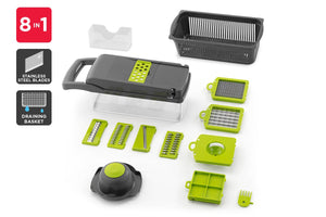 NNEKGE 8 in 1 Vegetable Chopper Mandoline Slicer