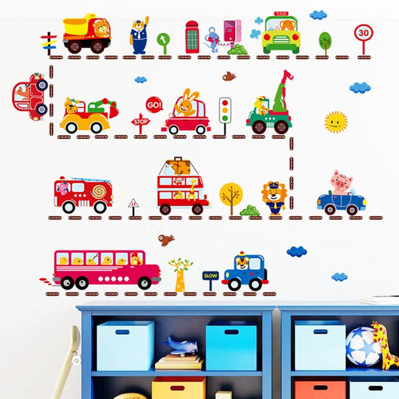 NNEKGE Cars Wall Sticker