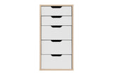 NNEKG Alice Filing Cabinet (Natural White)