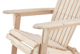NNEKG Amy Adirondack Chair (Natural)