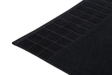 NNEKG Set of 2 630GSM Aria Bath Towels (Charcoal)