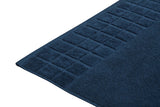 NNEKG Set of 2 630GSM Aria Bath Towels (Navy)