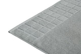 NNEKG Set of 2 630GSM Aria Bath Towels (Silver)