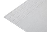 NNEKG Set of 2 630GSM Aria Bath Towels (White)