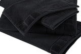 NNEKG 7 Piece 630GSM Aria Towel Set (Charcoal)
